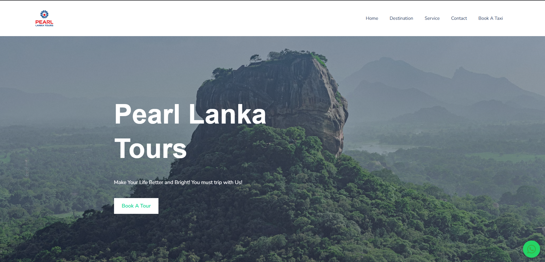Pearl Lanka Tours project preview